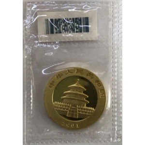 2001 1oz Chinese Gold Panda