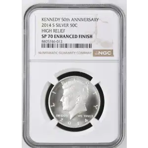 2014 S HIGH RELIEF KENNEDY 50th ANNIVERSARY ENHANCED FINISH (2)