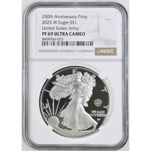 2025 W United States Army 250th Anniversary Privy ULTRA CAMEO (2)