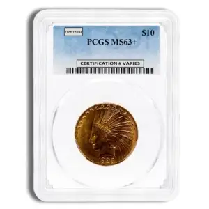 Indian $10 (1907 - 1933) - PCGS - MS63