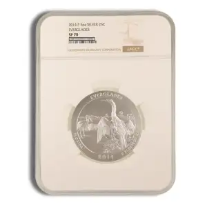 2014-P 5 oz ATB Everglades Silver Coin NGC SP70 (2)