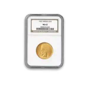 Indian $10 (1907 - 1933) - NGC - MS62