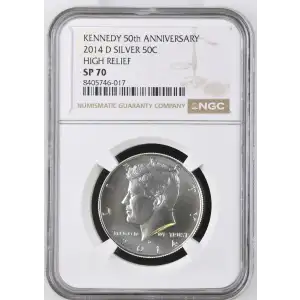2014 D HIGH RELIEF KENNEDY 50th ANNIVERSARY (2)