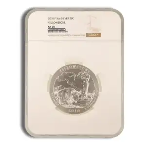 2010-P 5 oz ATB Yellowstone Silver Coin NGC SP70 (2)