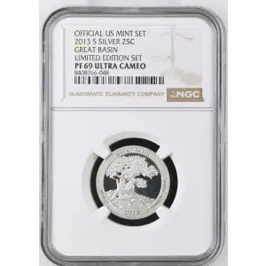 2013 S GREAT BASIN LIMITED EDITION SET OFFICIAL US MINT SET ULTRA CAMEO (2)