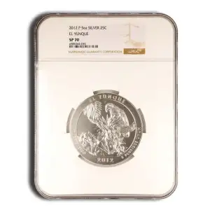 2012-P 5 oz ATB El Yunque Silver Coin NGC SP70 (2)