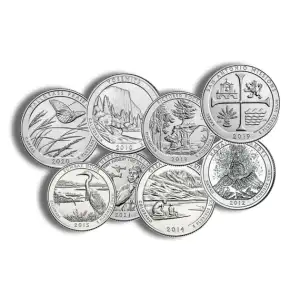 5oz America the Beautiful Silver Coin - Any Year