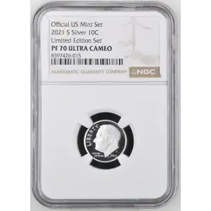 2021 S Limited Edition Set Official US Mint Set ULTRA CAMEO (2)