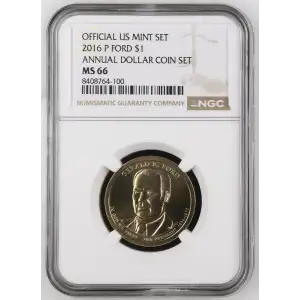 2016 P ANNUAL DOLLAR COIN SET OFFICIAL US MINT SET (2)