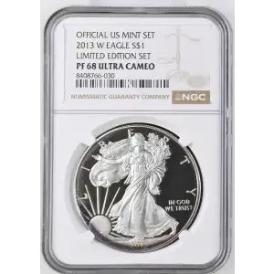 2013 W LIMITED EDITION SET OFFICIAL US MINT SET ULTRA CAMEO (2)