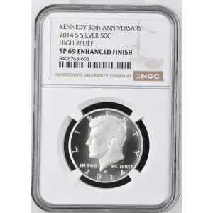 2014 S HIGH RELIEF KENNEDY 50th ANNIVERSARY ENHANCED FINISH (2)