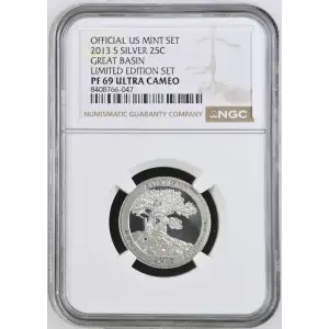 2013 S GREAT BASIN LIMITED EDITION SET OFFICIAL US MINT SET ULTRA CAMEO (2)