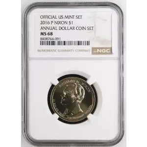 2016 P ANNUAL DOLLAR COIN SET OFFICIAL US MINT SET (2)