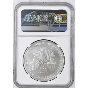 2007 W BURNISHED SILVER EAGLE ANNUAL DOLLAR COIN SET OFFICIAL US MINT SET (2)