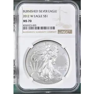 2012 W BURNISHED SILVER EAGLE (2)