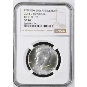 2014 D HIGH RELIEF KENNEDY 50th ANNIVERSARY (2)