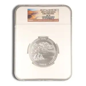 2014-P 5 oz ATB Great Sand Dunes Silver Coin NGC SP70 (2)