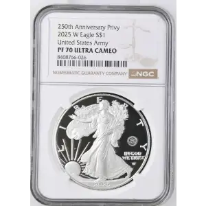 2025 W United States Army 250th Anniversary Privy ULTRA CAMEO (2)