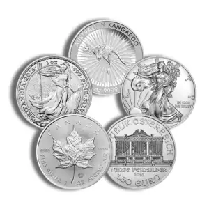 1 oz Silver Coin - Impaired Sovereign Mint (.999+)