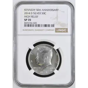 2014 D HIGH RELIEF KENNEDY 50th ANNIVERSARY (2)