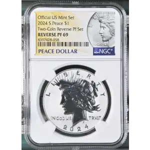 2024 S Two-Coin Reverse Pf Set Official US Mint Set (2)