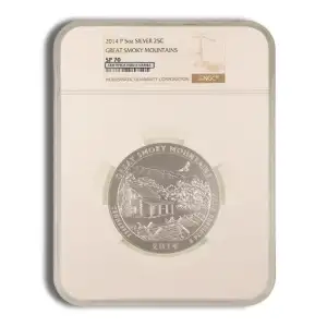 2014-P 5 oz ATB Arches Silver Coin NGC SP70 [DUPLICATE for #555800]
