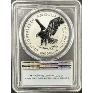 2021-S $1 Silver Eagle Rev PR - Type 2 Designer Edition - First Strike