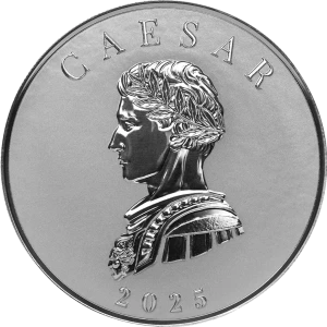 2025 5 oz Samoan - Commander Julius Caesar Silver Coin (2)