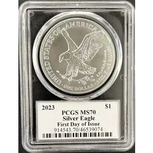 2023 $1 Silver Eagle First Day of Issue Paul C. Balan (2)