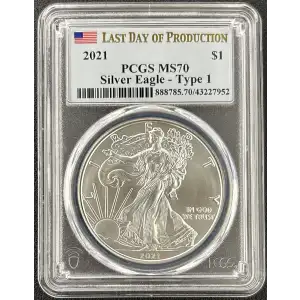 2021 $1 Silver Eagle - Type 1 Last Day of Production (2)