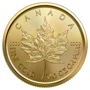 2023 1/10oz Canadian Gold Maple Leaf (2)