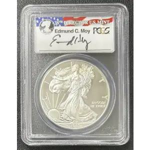 2015-W $1 Silver Eagle First Strike Moy Signature, DCAM