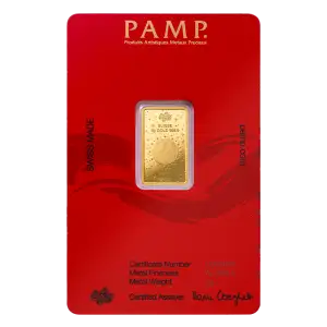 2025 5g PAMP Gold Bar - Year of the Snake (2)