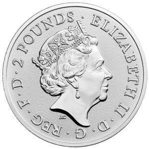 2022 1oz Maid Marian Royal Mint  Silver coin (2)