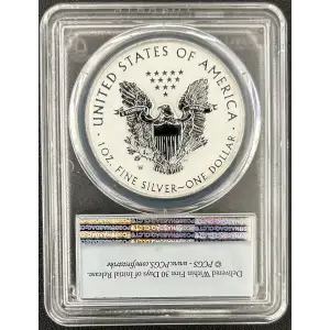 2021-W $1 Silver Eagle Rev PR - Type 1 Designer Edition - First Strike
