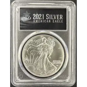2021 $1 Silver Eagle - Type 2 First Day of Issue