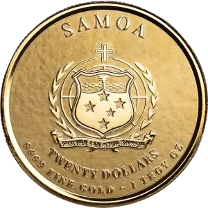 2025 1 oz Samoan - Commander Julius Caesar Gold Coin (2)