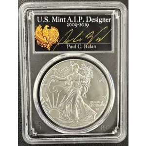 2023 $1 Silver Eagle First Day of Issue Paul C. Balan (2)