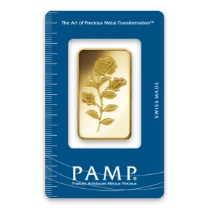 1oz PAMP Gold Bar - Rosa (2)