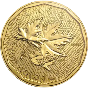Any Year 1oz Canadian Gold Maple Leaf - 99999