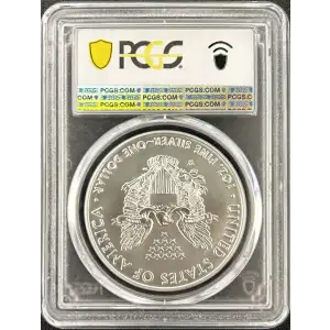 2019 W Burnished Silver Eagle PCGS SP-70