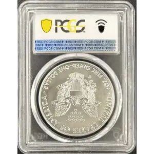 2018 W Burnished Silver Eagle PCGS SP-70
