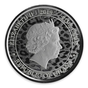 1 oz 2019 Republic of Ghana African Leopard (2)