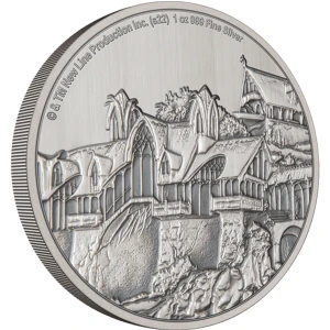 THE LORD OF THE RINGS - 2022 1oz Rivendell Silver Coin (2)