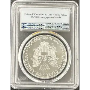 2017 W Burnished Silver Eagle PCGS SP-70 FIRST STRIKE