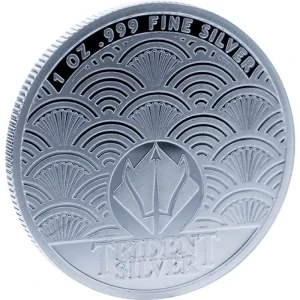 1 oz Trident Silver Round - Thalassa (2)