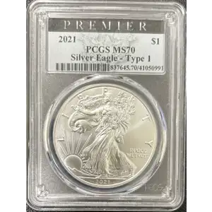 2021 $1 Silver Eagle - Type 1