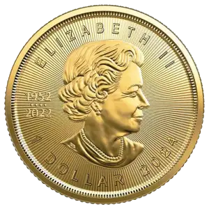 2024 1/20oz Canadian Gold Maple Leaf (2)