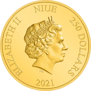 HARRY POTTER- 1oz Classic Lord Voldemort Gold Coin (2)