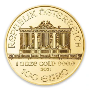 2021 1oz Austrian Gold Philharmonic